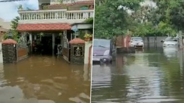 Haryana Floods: వీడియో ఇదిగో, భారీ వరదలకు పూర్తిగా నీటిలో మునిగిపోయిన హోం మంత్రి ఇల్లు, జల దిగ్భంధంలో చిక్కుకున్న హర్యానా