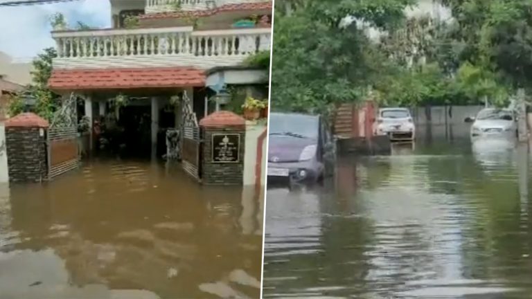 Haryana Floods: వీడియో ఇదిగో, భారీ వరదలకు పూర్తిగా నీటిలో మునిగిపోయిన హోం మంత్రి ఇల్లు, జల దిగ్భంధంలో చిక్కుకున్న హర్యానా