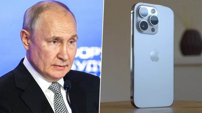 iPhone Ban in Russia: రష్యాలో ఐఫోన్లు బ్యాన్, సంచలన నిర్ణయం తీసుకున్న అధ్యక్షుడు పుతిన్, ఉద్యోగులు ఇకపై కార్యాలయంలో ఐఫోన్‌లను వాడరాదని ఆదేశాలు