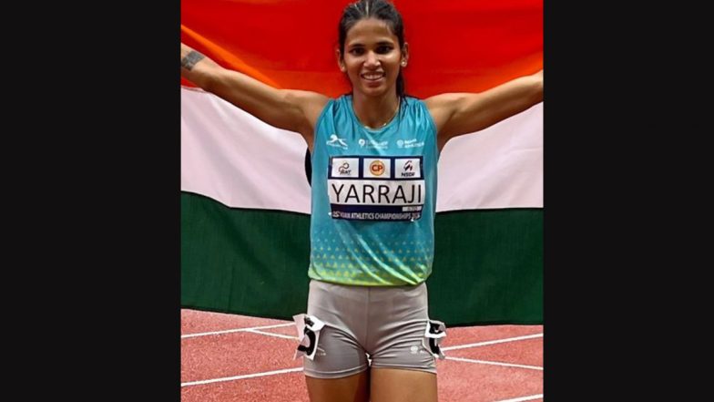 Asian Athletics Championships 2023: ఆసియా అథ్లెటిక్స్‌ చాంపియన్‌షిప్‌లో బంగారు పతకంతో మెరిసిన తెలుగమ్మాయి, తొలి భారతీయ అథ్లెట్‌గా జ్యోతి గుర్తింపు