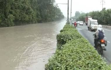 Hyderabad Rains: ఔటర్ రింగు రోడ్డు సర్వీస్ రోడ్డుపై రాకపోకలు నిలిపివేత, హిమాయత్ సాగర్ నుంచి ఆరు గేట్లు ద్వారా నీరు విడుదల