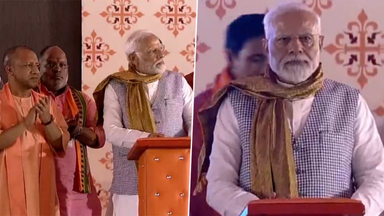 PM Modi in Varanasi: ఒక కుటుంబం కోసం కాదు, భవిష్యత్ తరాల బాగు కోసమే పథకాలు తీసుకొచ్చాం, వారణాసిలో ప్రధాని మోదీ కీలక వ్యాఖ్యలు