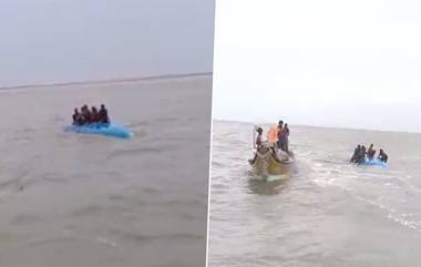 Bay of Bengal: బంగాళాఖాతంలో రుతుపవన కరెంట్.. మత్స్యకారులు చేపల వేటకు వెళ్లొద్దని హెచ్చరికలు.. సముద్రంలో చిక్కుకున్న 36 మంది మత్స్యకారులను రక్షించిన నేవీ