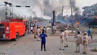 Haryana Violence: శివాలయంలో చిక్కుకుపోయిన 3 వేల మంది, హర్యానాలో రెండు వర్గాల మధ్య ఘర్షణలతో పరిస్థితి ఉద్రిక్తం..