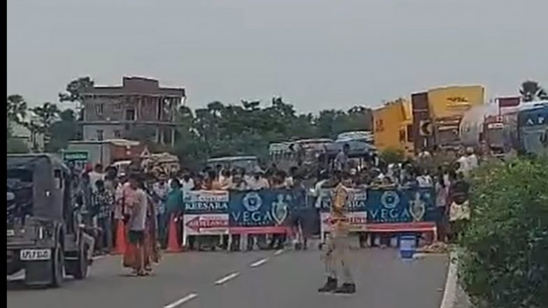 Telangana Floods: హైదరాబాద్ - విజయవాడ హైవే మీద 5 కిలోమీటర్ల మేర నిలిచిపోయిన వాహనాలు, మిర్యాలగూడ మీదుగా మళ్లింపు, ఉప్పొంగి ప్రవహిస్తున్న మున్నేరు వాగు