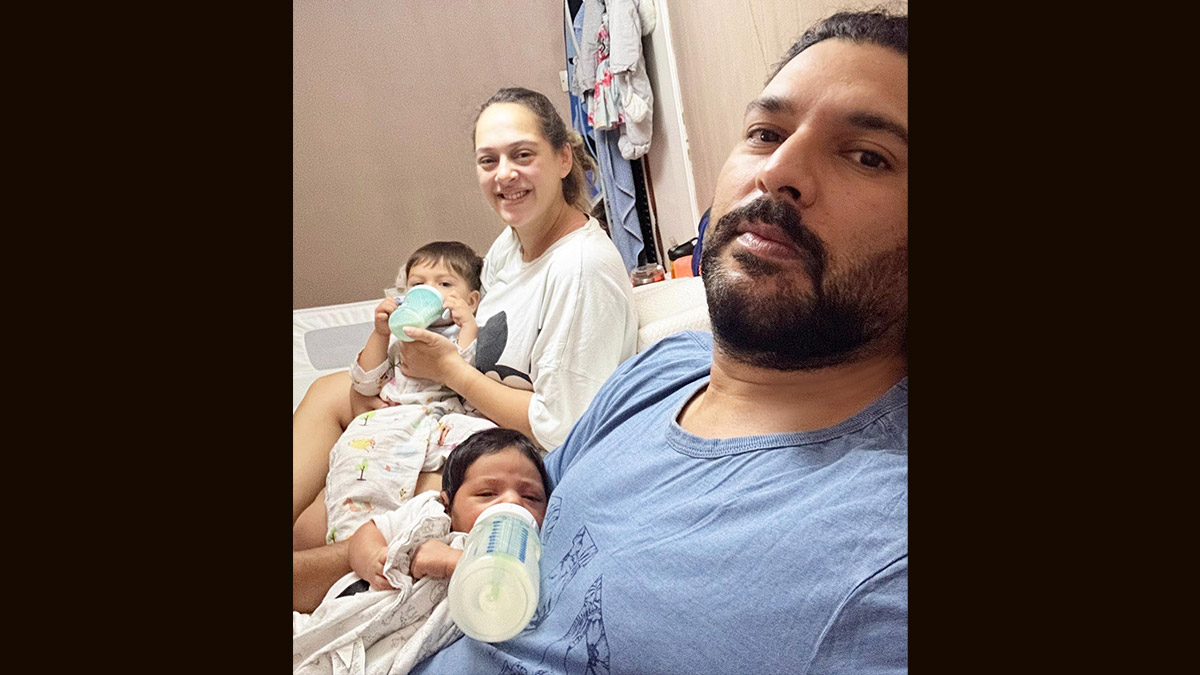 Yuvraj Singh: మరోసారి తండ్రైన యువరాజ్‌ సింగ్, పండంటి పాపకు జన్మనిచ్చిన హజల్, నిద్రలేని రాత్రులు కూడా సంతోషాన్నిస్తాయంటూ సోషల్ మీడియాలో పోస్ట్, ఇంతకీ యువీ పాప పేరంటో తెలుసా?