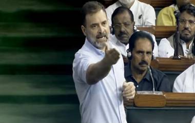 Rahul Gandhi Speech in Lok Sabha: మీరే దేశ‌ద్రోహాలు, మ‌ణిపూర్‌లో భార‌త‌మాతను హ‌త్య చేశారు, అవిశ్వాస తీర్మానంపై లోక్‌స‌భ‌లో ప్రసంగించిన రాహుల్ గాంధీ