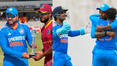 India vs West Indies 3rd ODI: మూడో వన్డేలో 200 పరుగుల తేడాతో వెస్టిండీస్‌ను చిత్తు చేసిన టీమిండియా, 2-1 తేడాతో వన్డే సిరీస్ భారత్ కైవసం