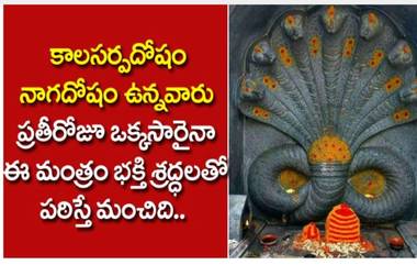 Naga Devatha Mantram: కాల సర్ప దోషం ఉందా..అయితే ప్రతి రోజు ఈ మంత్రం చదివితే చాలు మీకు అన్ని సర్ప దోషాలు పోవడం ఖాయం, మానసికంగా ఆందోళనలు దూరం అవుతాయి..