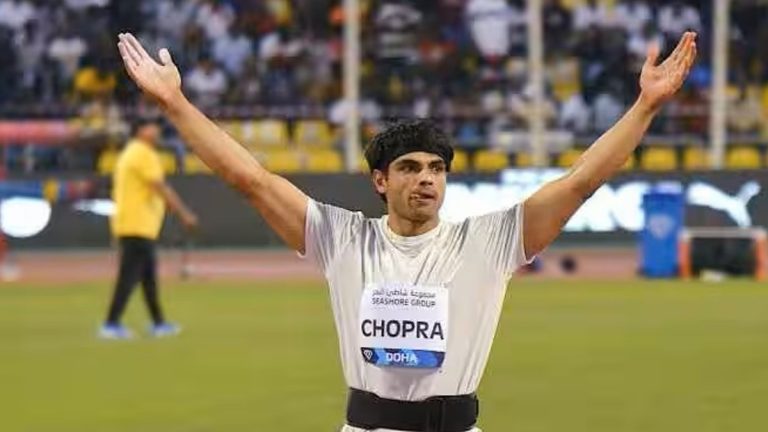 Neeraj Chopra: చరిత్ర సృష్టించిన నీరజ్ చోప్రా.. ప్రపంచ అథ్లెటిక్స్ ఛాంపియన్‌ షిప్‌ లో బంగారు పతకం