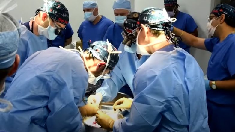 Pig-To-Human Heart Transplant: అమెరికాలో మనిషికి పంది గుండె.. రెండో శస్త్రచికిత్స విజయవంతం.. వీడియో ఇదిగో