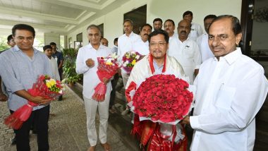 Meghalaya CM Sangma Meets CM KCR: తెలంగాణ సీఎం కేసీఆర్‌తో మర్యాదపూర్వకంగా భేటీ అయిన మేఘాలయ సీఎం సంగ్మా