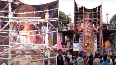 Khairatabad Ganesh 2023: ఖైరతాబాద్ గణేష్ పనుల్లో ముగిసిన చివరి అంకం.. ప్రపంచంలోనే అతిపెద్ద గణపతిగా రికార్డు.. విశేషాలు ఇవిగో (వీడియోతో)