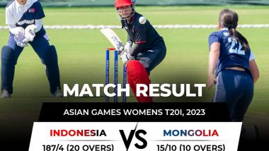 Asian Games  2023: టీ20ల్లో అత్యంత చెత్త రికార్డు, మొన్న 15 పరుగులకే ఆలౌట్, నేడు 22 పరుగులకే కుప్పకూలింది, ఏషియన్‌ గేమ్స్‌-2023 నుంచి ఇంటిదారి పట్టిన మంగోలియా