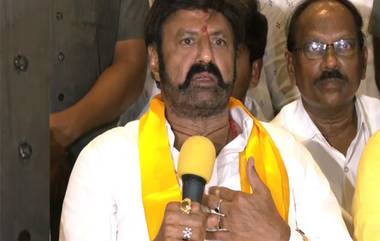 Chandrababu Arrest Row: చంద్రబాబు అరెస్టు, జూనియర్ ఎన్టీఆర్ స్పందించకపోవడంపై ఎమ్మెల్యే బాలకృష్ణ రియాక్షన్ ఇదిగో