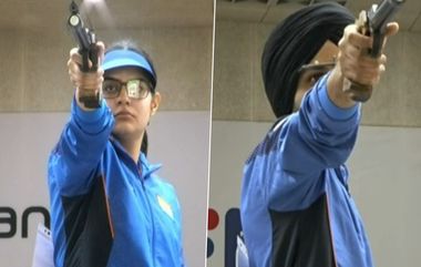 Asian Shooting Championships 2023: ఆసియా షూటింగ్ ఛాంపియన్‌షిప్ 2023లో రజత పతకం సాధించిన సరబ్‌జోత్ సింగ్, సురభి రావ్ జోడీ