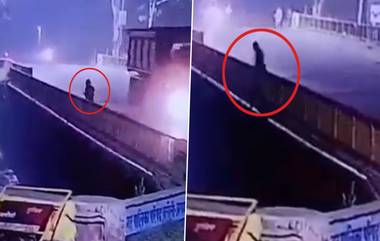 Suicide Caught on Camera: యువతి సూసైడ్ వీడియో ఇదిగో, బిజీ రోడ్డులో వంతెన పైనుంచి దూకి ఆత్మహత్య చేసుకున్న బాలిక