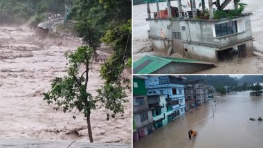 Sikkim Flash Flood: సిక్కింలో బీభత్సం సృష్టించిన ఆకస్మిక వరదలు, 14 మంది మృతి, ఆచూకి లేకుండా పోయిన 22 మంది జవాన్లు సహా 104 మంది