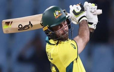 Glenn Maxwell Fastest Century in CWC: వన్డే వరల్డ్‌కప్‌ చరిత్రలో ఫాస్టెస్ట్‌ సెంచరీ, 40 బంతుల్లోనే సెంచరీ చేసి కొత్త రికార్డు నెలకొల్పిన గ్లెన్‌ మాక్స్‌వెల్‌