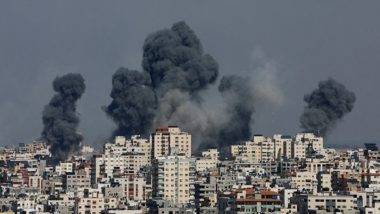 Israel-Hamas War: వీడియో ఇదిగో, హ‌మాస్ ఉగ్ర‌వాదులు త‌ల‌దాచుకున్న 5 స్థావరాలను పేల్చివేసిన ఇజ్రాయిల్ యుద్ధ విమానాలు, దాడిలో హమాస్ కీలక నేతలు హతం