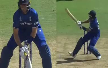 Joe Root Dismissal Video: జో రూట్ క్లీన్ బౌల్డ్ వీడియో ఇదిగో, ఫిలిప్స్‌ బౌలింగ్‌లో రివర్స్‌ స్వీప్‌ షాట్ ఆడి భారీ మూల్యం చెల్లించుకున్న ఇంగ్లండ్ ఆటగాడు