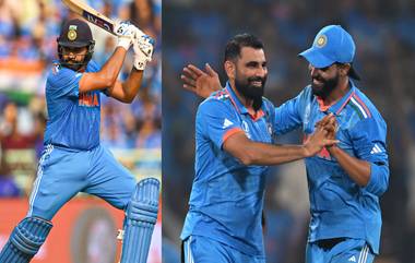 India Vs England: వ‌న్డే ప్ర‌పంచ‌క‌ప్‌లో టీమ్ఇండియా విజ‌య యాత్ర‌, ఇంగ్లాండ్ పై 100 తేడాతో ఘనవిజయం, భారత్ సెమీస్ బెర్త్ ఖాయం