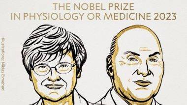 Nobel Prize in Medicine 2023: వైద్య శాస్త్రంలో ఇద్దరికీ నోబెల్ బహుమతి, రూ.8.35 కోట్లు పారితోషికంగా అందుకోనున్న డా.కాటలిన్‌ కరికో, డా.డ్రూ వీస్‌మన్‌