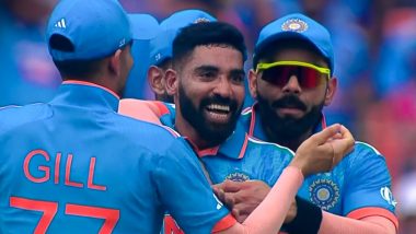 India vs New Zealand, Viral Video: కివీస్ మొదటి వికెట్ పడగొట్టిన సిరాజ్, ఈ వీడియోలో శ్రేయస్ అయ్యర్ పట్టిన క్యాచ్ చూస్తే షాక్ తినడం ఖాయం