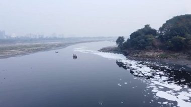 Delhi Pollution: వీడియో ఇదిగో, విషపూరిత నురుగుతో ప్రమాదకరంగా మారిన యమునా నది, ఢిల్లీని వణికిస్తున్న వాయు కాలుష్యం