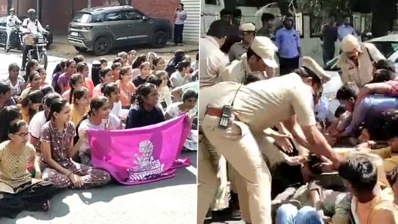 Hyderabad: గత నెల రోజుల నుంచి హాస్టల్లో నీళ్లు రావడం లేదంటూ రోడ్డెక్కిన నిజాం కళాశాల విద్యార్థులు, అదుపులోకి తీసుకున్న అబిడ్స్ పోలీసులు