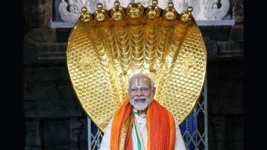 PM Modi At Tirumala: 140 కోట్ల మంది భారతీయుల శ్రేయస్సు కోసం శ్రీవారిని ప్రార్థించిన ప్రధాని మోదీ, ఉదయం నైవేద్య విరామ సమయంలో ఆలయంలోకి నరేంద్ర మోదీ
