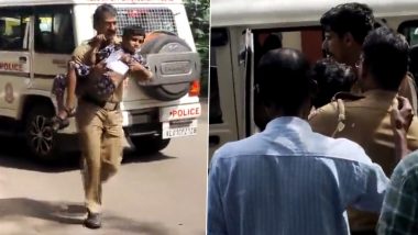 Kerala Kidnapped Girl Rescued Video: కేరళలో కిడ్నాప్ అయిన పాప సురక్షితం, మైదానంలో వదిలేసి వెళ్లిన కిడ్నాపర్లు, వీడియో ఇదిగో..