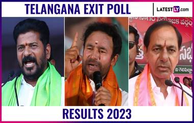 Telangana Exit Polls 2023: తెలంగాణలో కాంగ్రెస్ అధికారంలోకి, మొత్తం 67 స్థానాలను కైవసం చేసుకుంటుందని తెలిపిన ఆరామస్తాన్ సర్వే, టీఆర్ఎస్ 49 సీట్లకు పరిమితమవుతుందని వెల్లడి