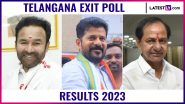 Telangana Exit Polls 2023: తెలంగాణలో 67 నుంచి 78 సీట్లతో కాంగ్రెస్ అధికారంలోకి, 22 నుంచి 30 సీట్లతో సరిపెట్టుకోనున్న బీఆర్ఎస్, చాణక్య ఎగ్జిట్ పోల్స్ ఇవిగో..