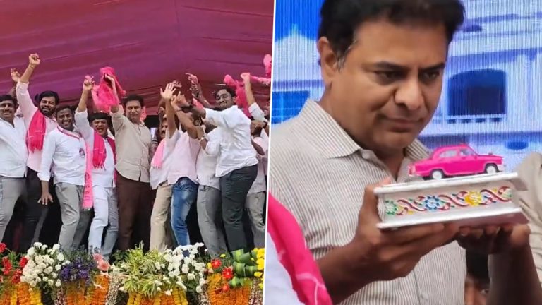 KTR Dance Video: వీడియో ఇదిగో, చలో దేఖ్ లేంగే పాటకు మాస్ స్టెప్పులు వేసిన మంత్రి కేటీఆర్, కాంగ్రెస్‌ హయాంలో 24 గంటల విద్యుత్‌ ఎందుకివ్వలేదని మండిపాటు