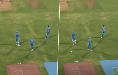 Virat Kohli Dance Video: విరాట్ కోహ్లీ డ్యాన్స్ వీడియో ఇదిగో, రామ్ లఖన్ సినిమాలోని మైనేమ్ ఈజ్ లఖన్ పాటకు చిందేసిన టీమిండియా స్టార్