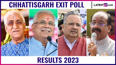 Chhattisgarh Exit Poll 2023 Results: ఛత్తీస్‌గఢ్‌లో హంగ్ వస్తుందంటున్న ఇండియా టుడే, ఏ పార్టీకి రాని పూర్తి మెజారీటీ, 40 నుంచి 50 సీట్లతో అతి పెద్ద పార్టీగా అవతరించనున్న కాంగ్రెస్ పార్టీ