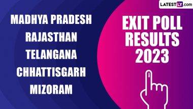 Exit Polls 2023 Results: మరి కొద్ది సేపట్లో ఐదు రాష్ట్రాల ఎగ్జిట్ పోల్స్, తెలంగాణలో ఏ పార్టీ అధికారంలోకి రాబోతుందనేదానిపై కొనసాగుతున్న ఉత్కంఠ, సాయంత్రం 5 గంటలకు ముగియనున్న పోలింగ్