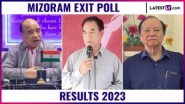 Mizoram Exit Poll 2023: మిజోరాంలో అధికార మిజో నేషనల్‌ ఫ్రంట్‌ మరోసారి అధికారంలోకి, మూడు సంస్థల ఎగ్జిట్‌ పోల్స్‌ సర్వేలు ఇవిగో..