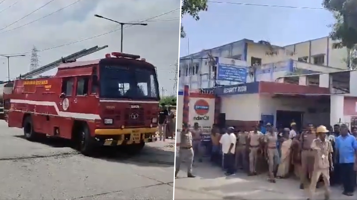 IOCL Plant Boiler Burst: వీడియో ఇదిగో, చెన్నై ఐఓసీఎల్‌ ప్లాంట్‌‌లో ఘోర అగ్ని ప్రమాదం, పెద్ద శబ్దంతో పేలిన బాయిలర్‌, ఒకరు మృతి, పలువురికి గాయాలు