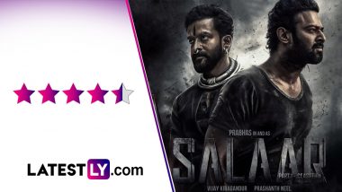 Salaar First Review from UAE: సలార్ సెన్సార్ రివ్యూ ఇచ్చేసిన ఉమేర్ సంధు, సినిమాలో మూడు పాత్రలు చాలా గట్టిగా పని చేస్తాయంటూ ఏకంగా 4/5 రేటింగ్