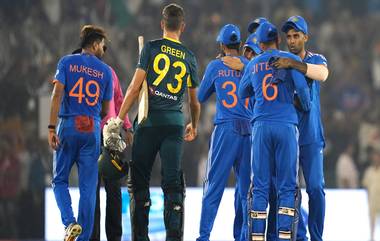 IND vs AUS 4th T20I:టీ-20 సిరీస్ భార‌త్ కైవ‌సం, మ‌రో మ్యాచ్ మిగిలి ఉండ‌గానే సిరీస్ చేజిక్కింకున్న టీమిండియా, చెల‌రేగిన రింకూ సింగ్, ఆసిస్ న‌డ్డివిరిచిన అక్ష‌ర్ ప‌టేల్