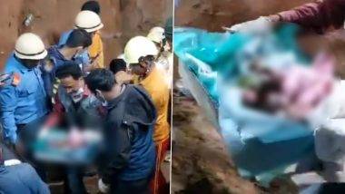 Infant Stuck in Borewell: వీడియో ఇదిగో, పాడుబడిన బోరుబావిలో పసిపాప, ఐదు గంటల పాటు సుదీర్ఘ ఆపరేషన్ తర్వాత రక్షించిన రెస్కూ టీం