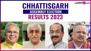 Chhattisgarh Election Results 2023: ఛత్తీస్‌గఢ్ అసెంబ్లీ ఎన్నికల ఫలితాలు, బీజేపీ 54 స్థానాలు, కాంగ్రెస్ 35 స్థానాలు,ఇతరులు ఒక స్థానంలో గెలుపు