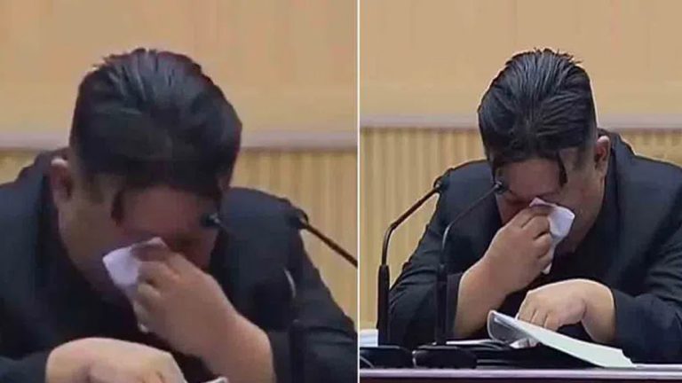 Kim Jong Un Crying Video: జనాభా తగ్గిపోతోంది, ఎక్కువ మంది పిల్లల్ని కనండి అంటూ కన్నీళ్లు పెట్టుకున్న ఉత్తర కొరియా నియంత కిమ్, వీడియో ఇదిగో...