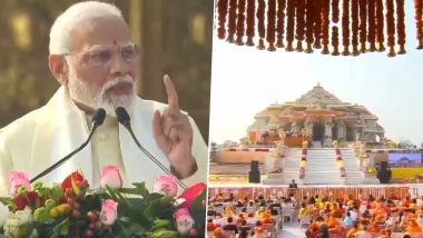 PM Modi on Ram Lalla: శ్రీరాముడు ఇప్పుడు గుడిసెలో కాదు, మహా మందిరంలో ఉంటాడు, బాలరాముడి ప్రాణప్రతిష్ట అనంతరం ప్రధాని మోదీ కీలక వ్యాఖ్యలు