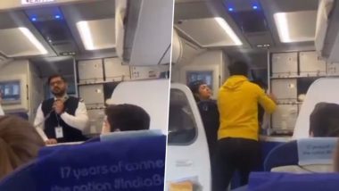Passenger Slaps IndiGo Pilot Video: వీడియో ఇదిగో, విమానం ఆలస్యమైందని పైలట్‌ను చితకబాదిన ప్రయాణికుడు, కేసు నమోదు చేసిన ఢిల్లీ పోలీసులు