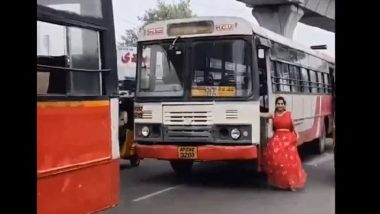 Pre Wedding Shoot in RTC Bus: వీడియో ఇదిగో, హైదరాబాద్‌లో ఆర్టీసీ బస్సులో ప్రీ-వెడ్డింగ్ షూట్, విభిన్నంగా స్పందిస్తున్న నెటిజన్లు