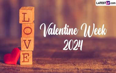 Valentine Week 2024 : గులాబీలను అందించడం నుంచి మీ వెచ్చని కౌగిలిలో బంధించే వరకు ప్రేమికుల వారంలో ప్రతీ రోజూ ప్రత్యేకమే.. జాబితా ఇదిగో, వేడుకలకు మీరు సిద్ధమా?!