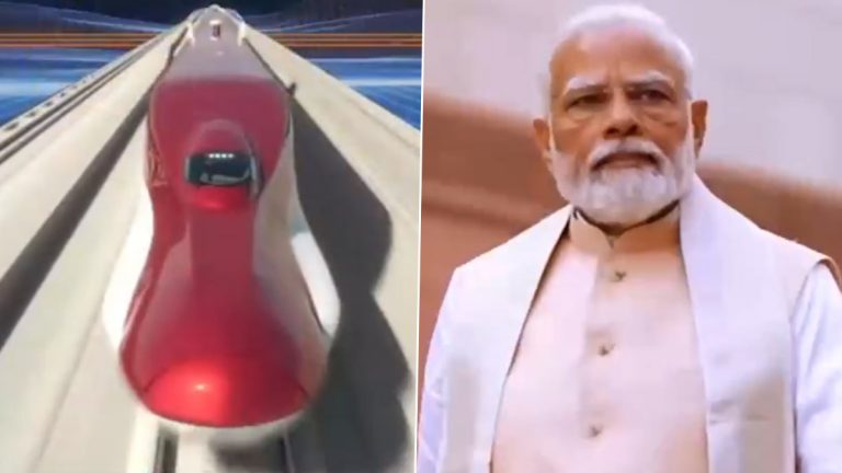 Bullet Train Video: గంటకు 320 కి.మీ వేగంతో వెళ్లే బుల్లెట్ ట్రైన్, మోదీ 3.0లో వస్తుందంటూ వీడియోని పంచుకున్న కేంద్ర రైల్వే మంత్రి అశ్విని వైష్ణవ్